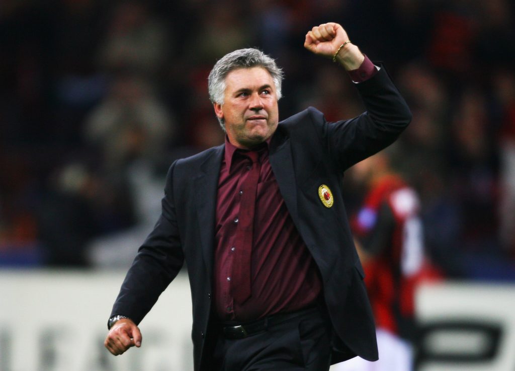 Carlo Ancelotti Milan 2007
