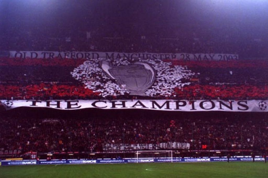 coreografia juventus champions