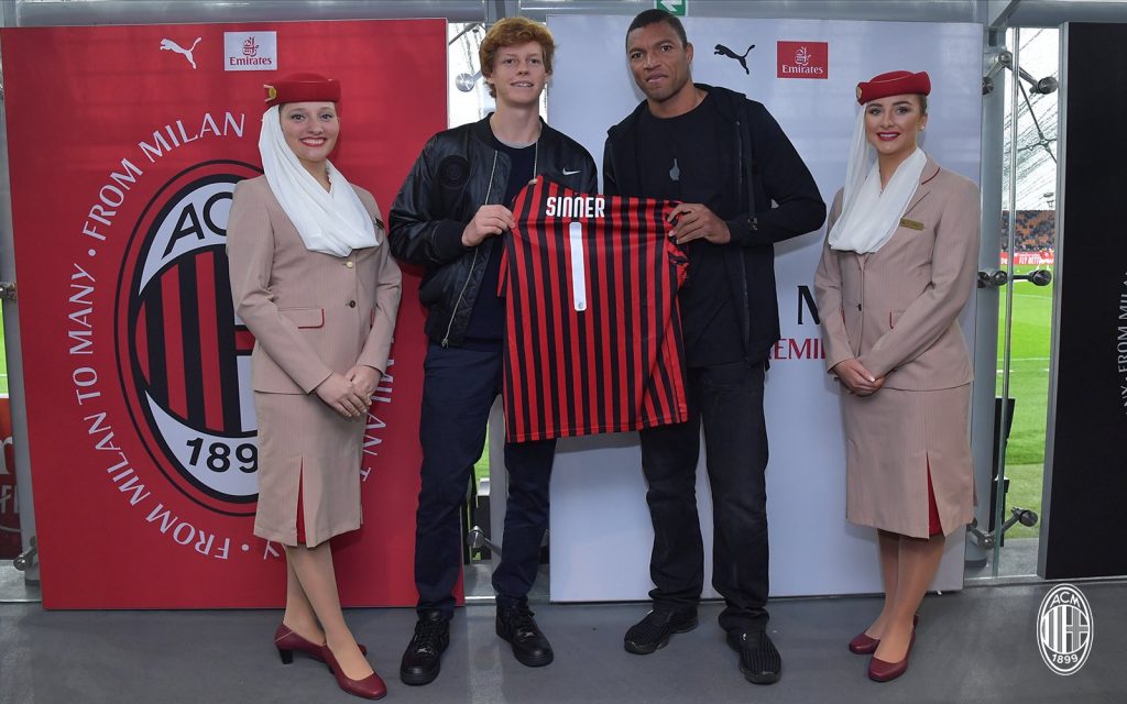 Jannik Sinner Milan