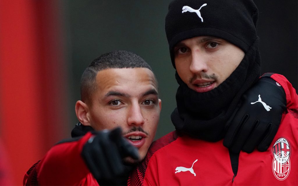 Bennacer Krunic Milan Milanello