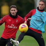 Borini Conti Milan allenamento Milanello