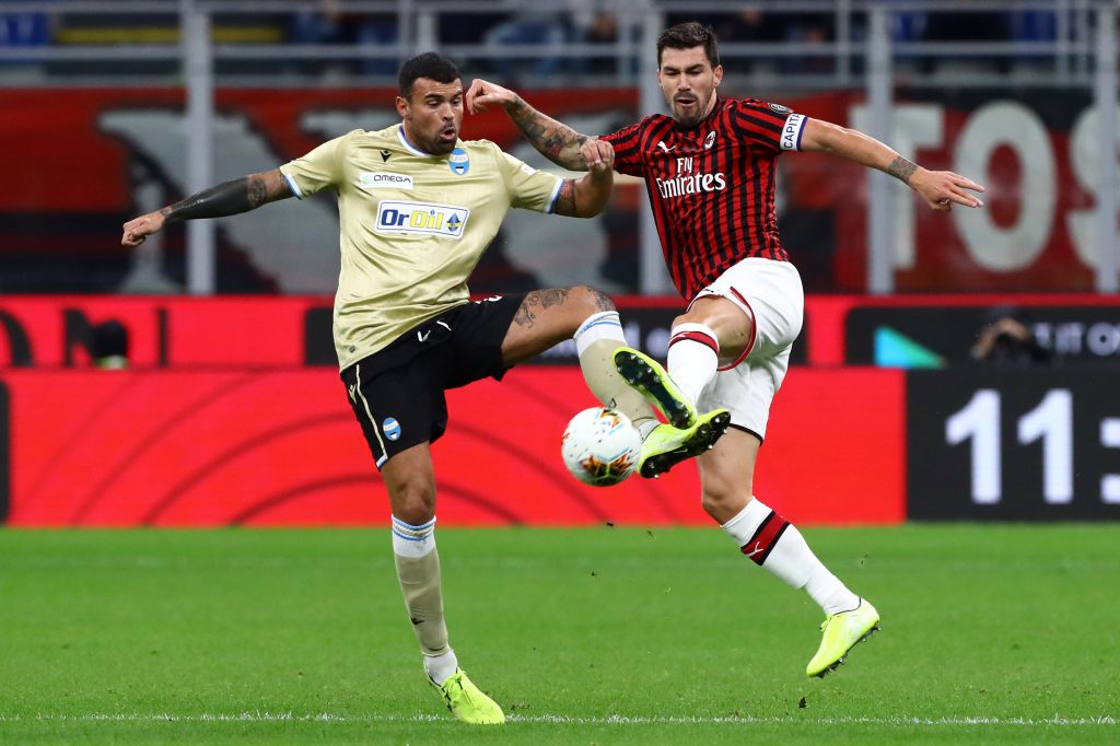 Milan-Spal Petagna Romagnoli