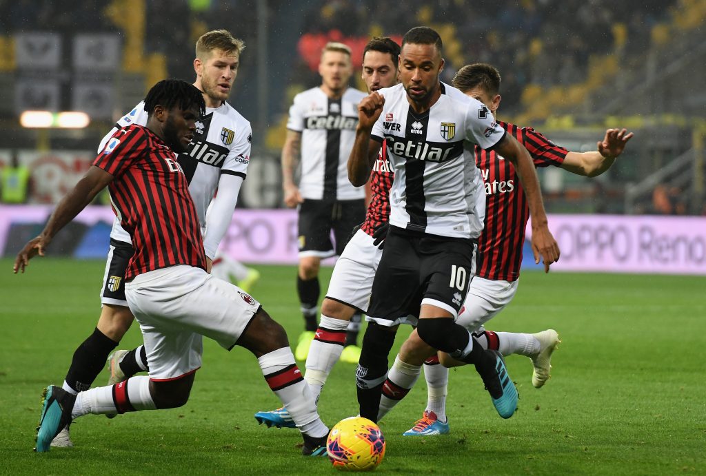 Kessié Hernani Parma-Milan