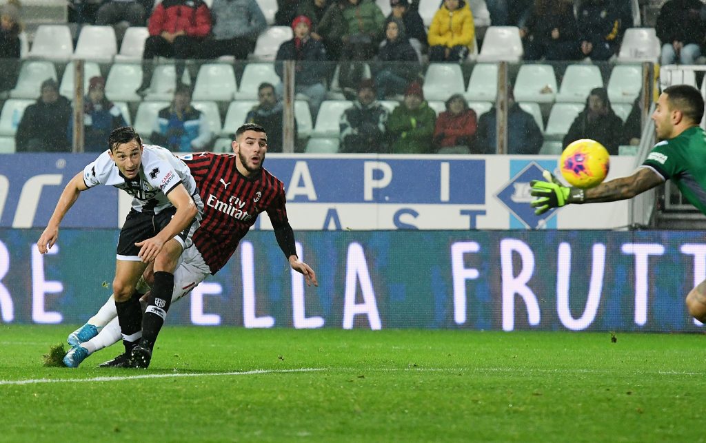 Parma-Milan Theo Hernández