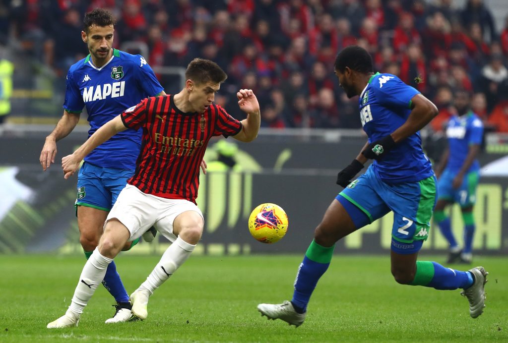 Milan-Sassuolo Piatek