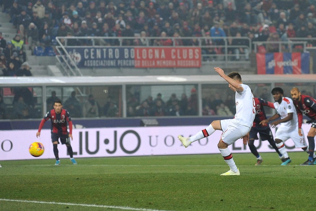 rigore Bologna-Milan