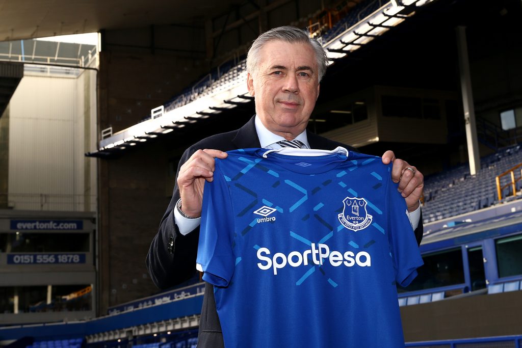 Carlo Ancelotti Everton