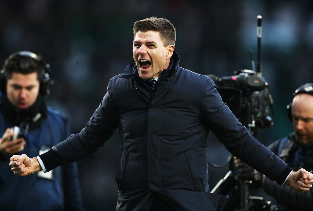 Steven Gerrard Rangers Glasgow