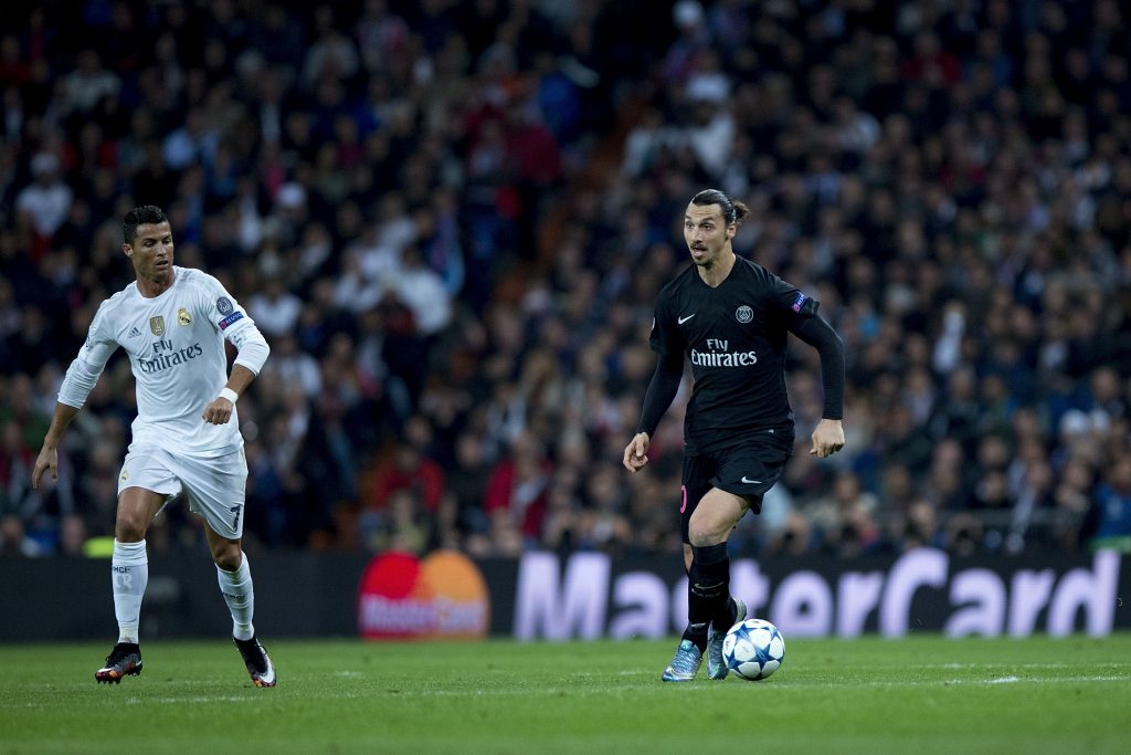 Cristiano Ronaldo Zlatan Ibrahimovic