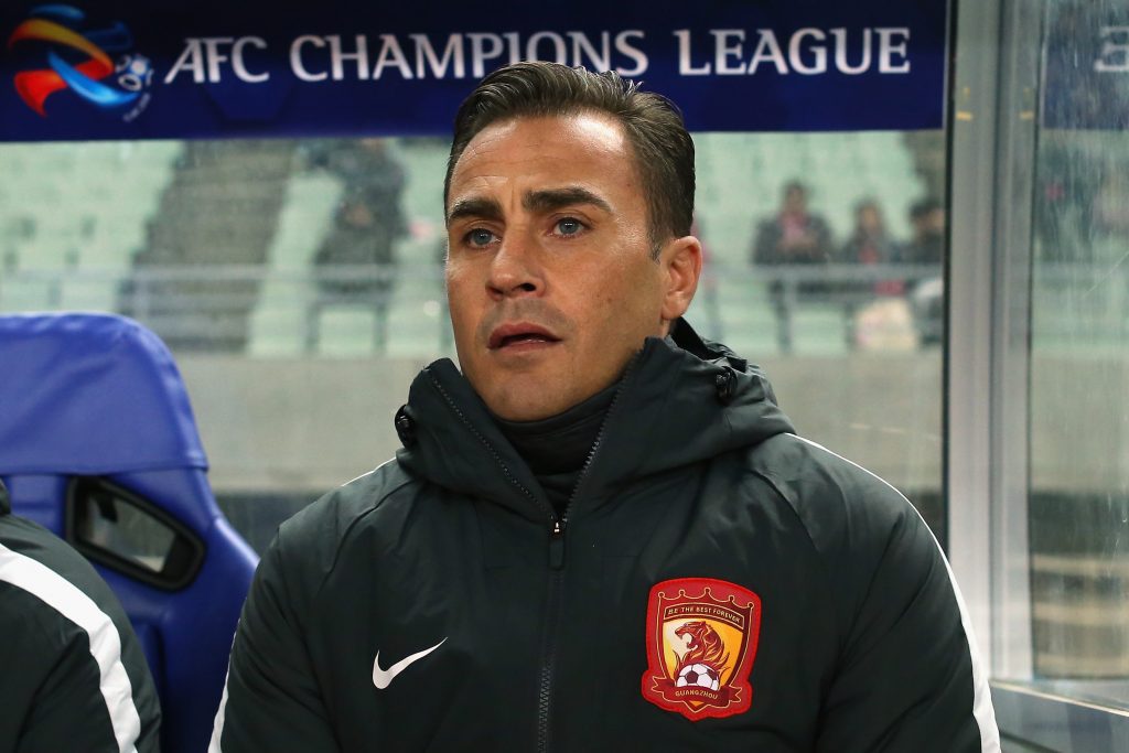 Fabio Cannavaro Guangzhou Evergrande