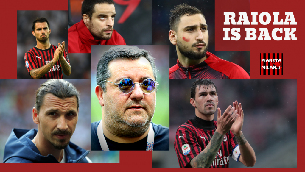 Raiola, i suoi assistiti al Milan