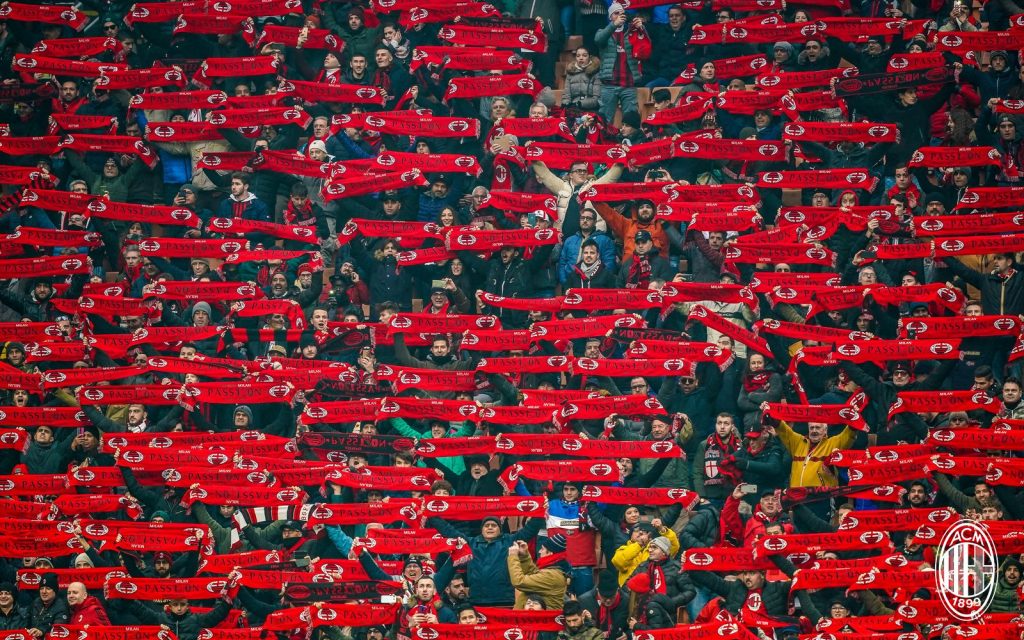 Milan tifosi 120 anni
