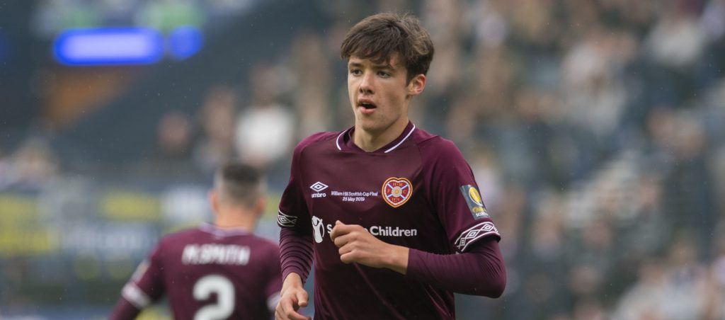 Aaron Hickey Heart of Midlothian