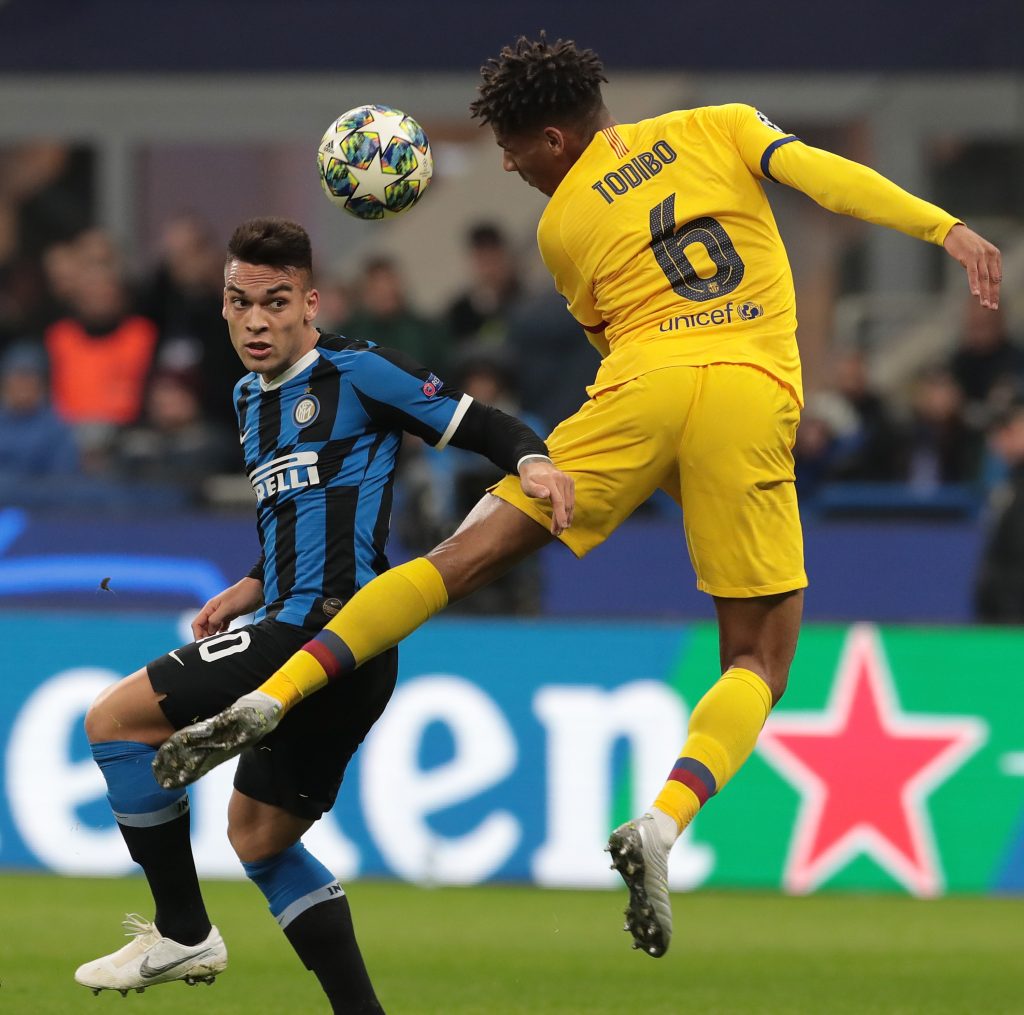 FC Internazionale v FC Barcelona: Group F - UEFA Champions League