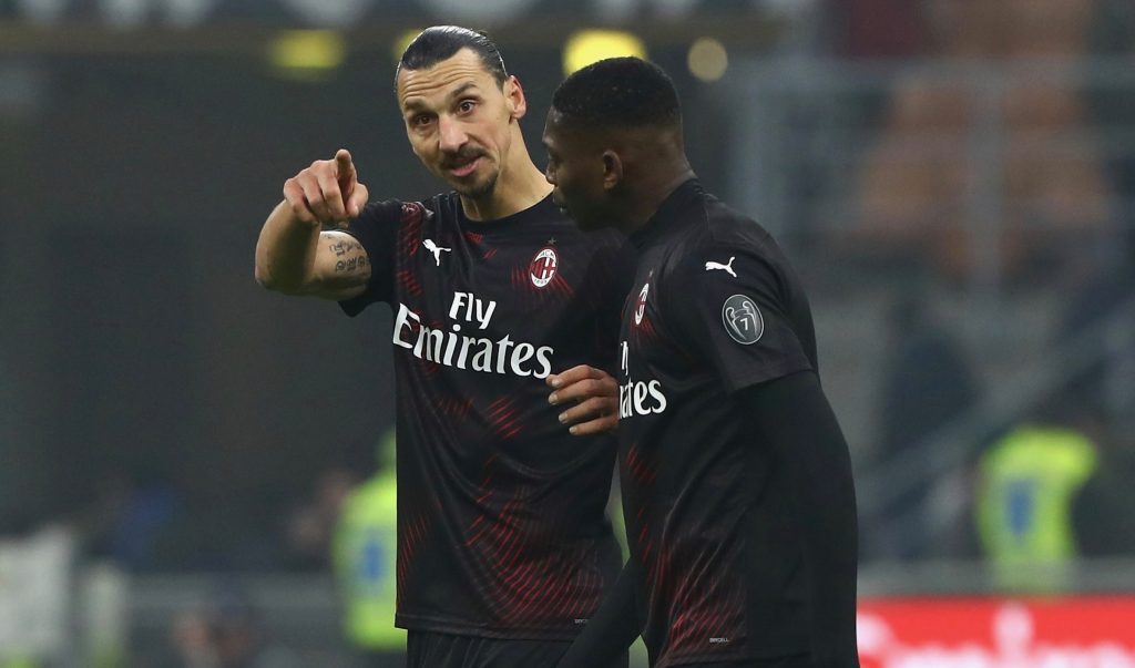 Ibrahimovic Leao Milan