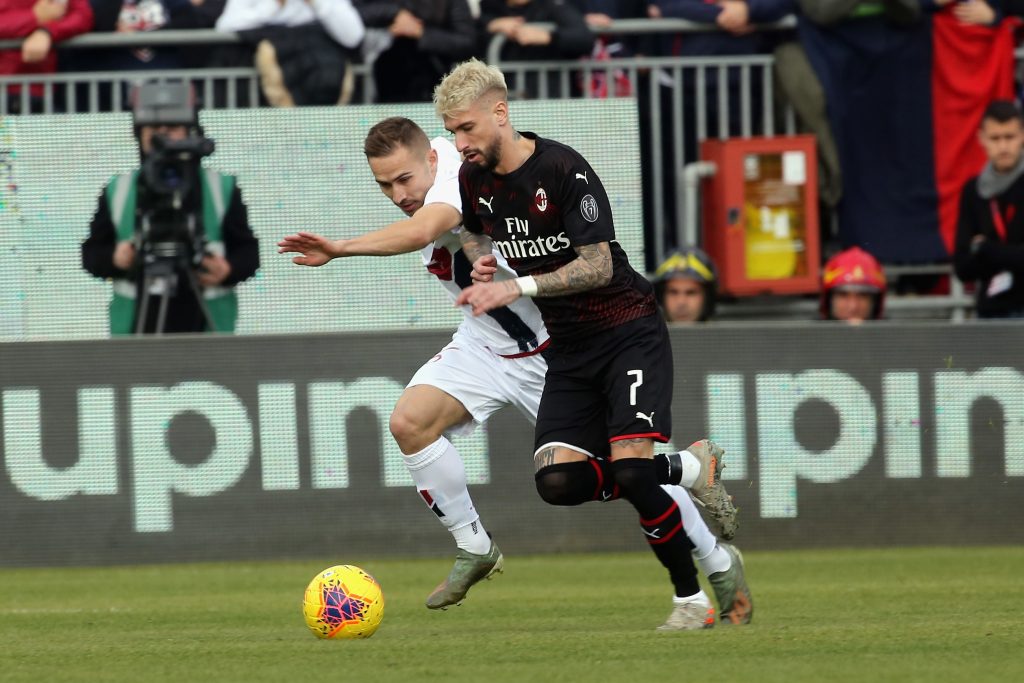 Castillejo Cagliari-Milan