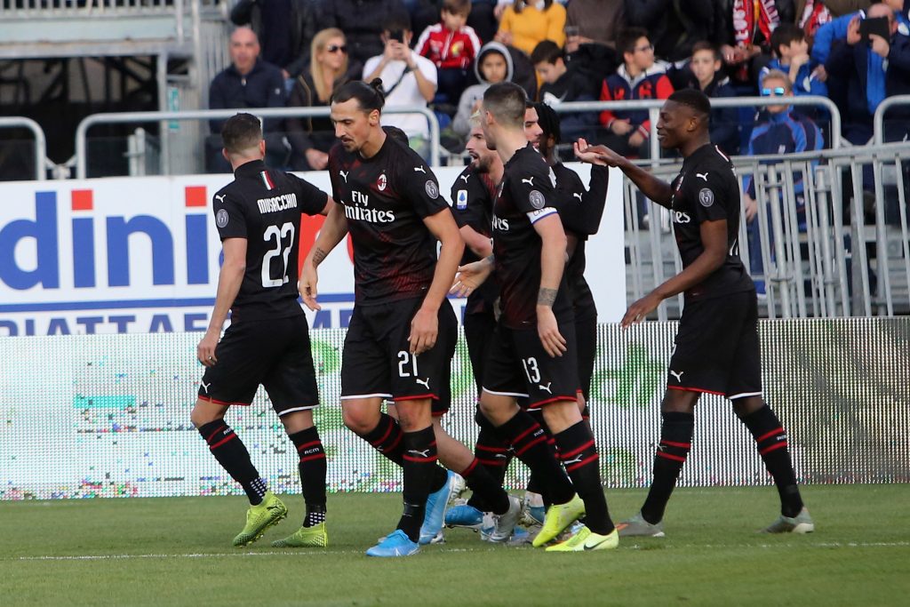 Cagliari-Milan Ibrahimovic