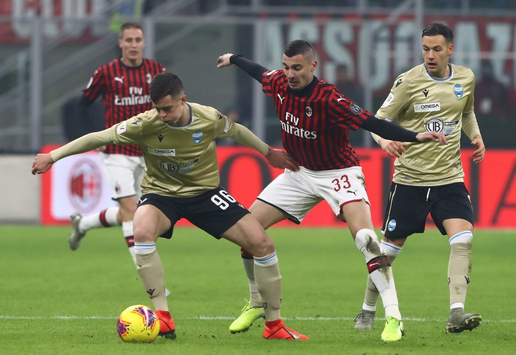 AC Milan v SPAL - Coppa Italia
