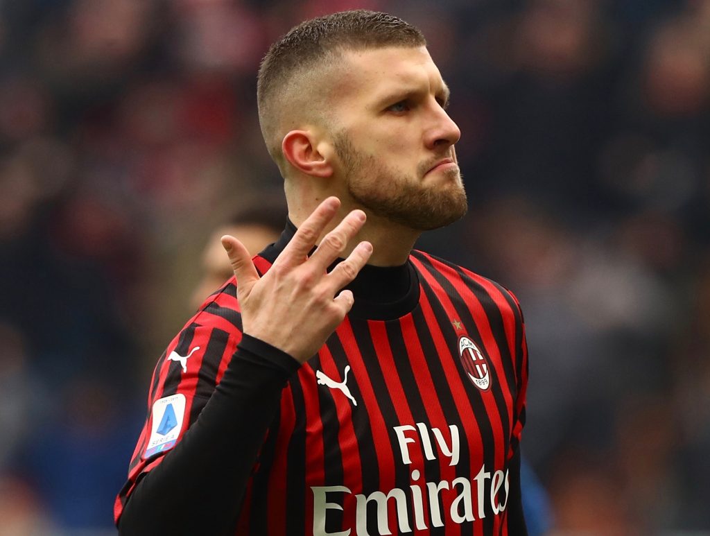 Ante Rebic Milan-Udinese