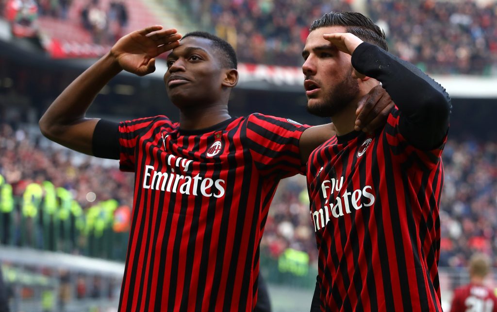 Leao Theo Hernandez Milan-Udinese