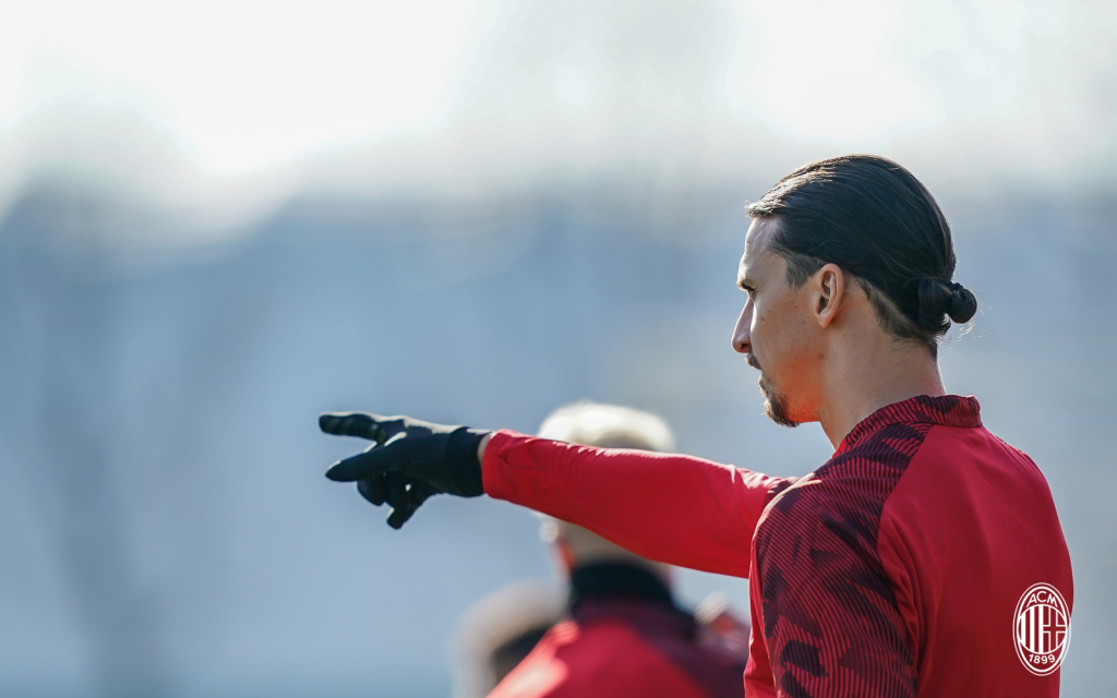 Zlatan Ibrahimovic Milanello Cagliari-Milan