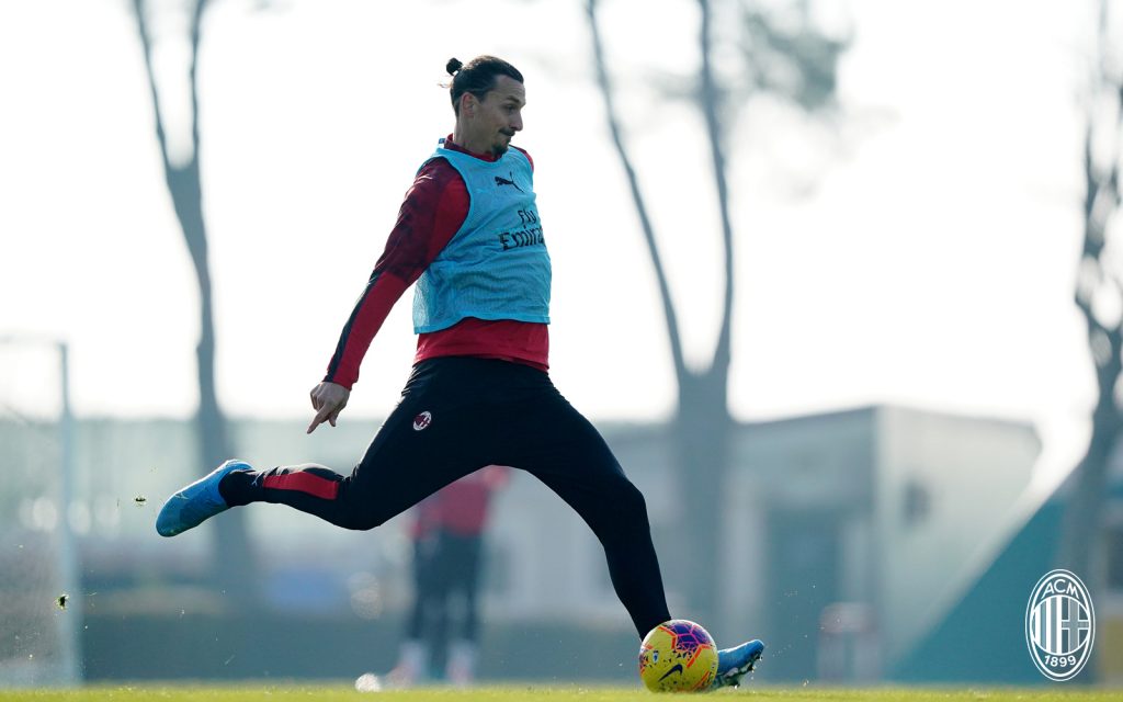 Zlatan Ibrahimovic Milan Milanello Milan-Udinese