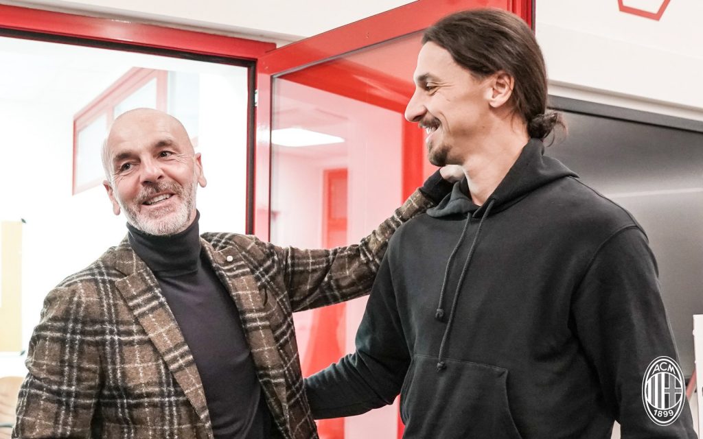 Ibrahimovic Pioli Milan