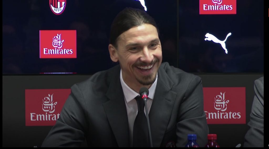 Zlatan Ibrahimovic Milan