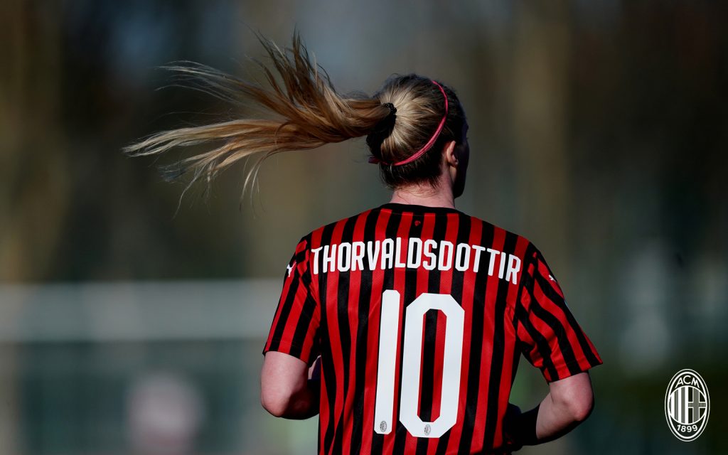 Berglind Björg Thorvaldsdottir Milan Femminile