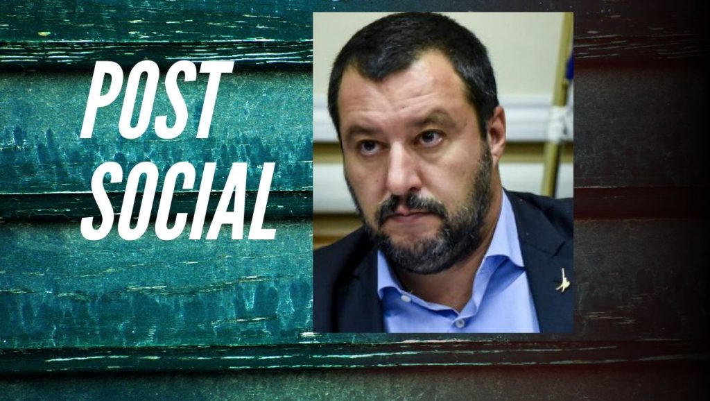 Commento Salvini Post Social