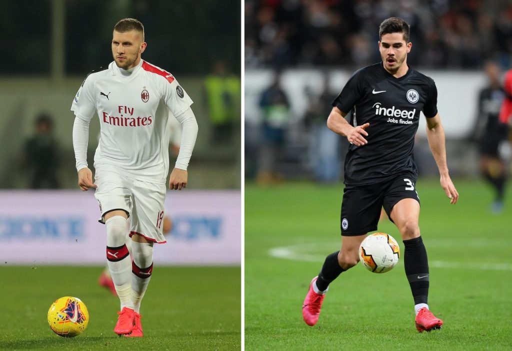 Ante Rebic ed André Silva