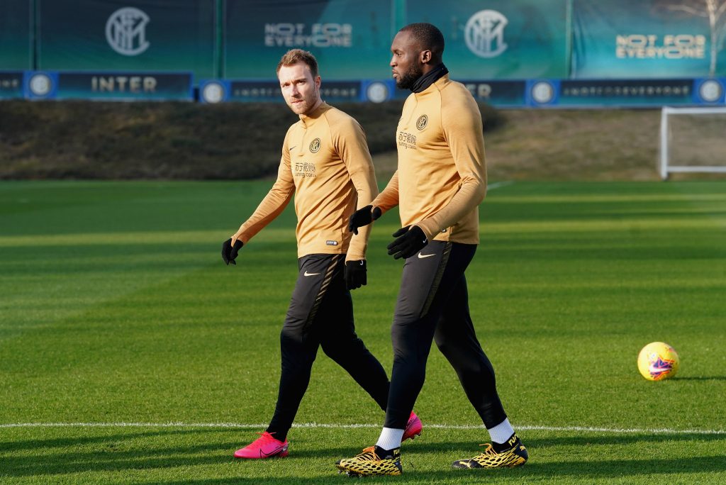 Eriksen Lukaku Inter