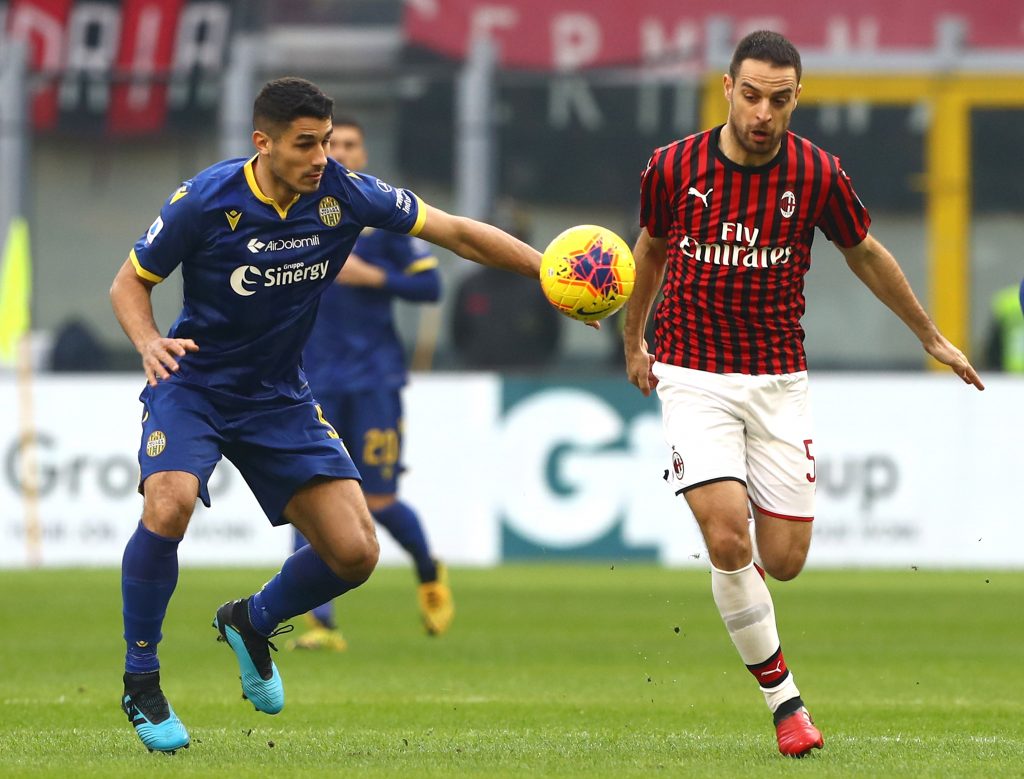 Faraoni Bonaventura Milan-Verona