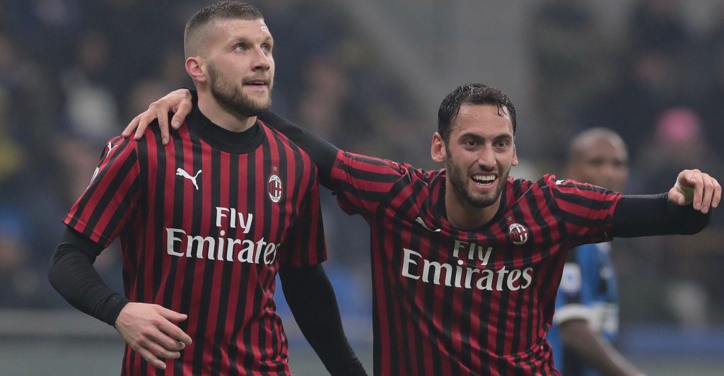 Rebic Calhanoglu Milan