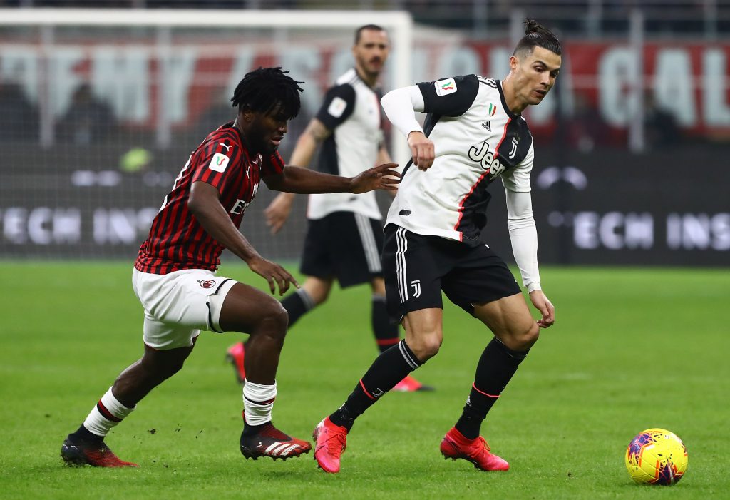 Kessie Ronaldo Milan-Juventus