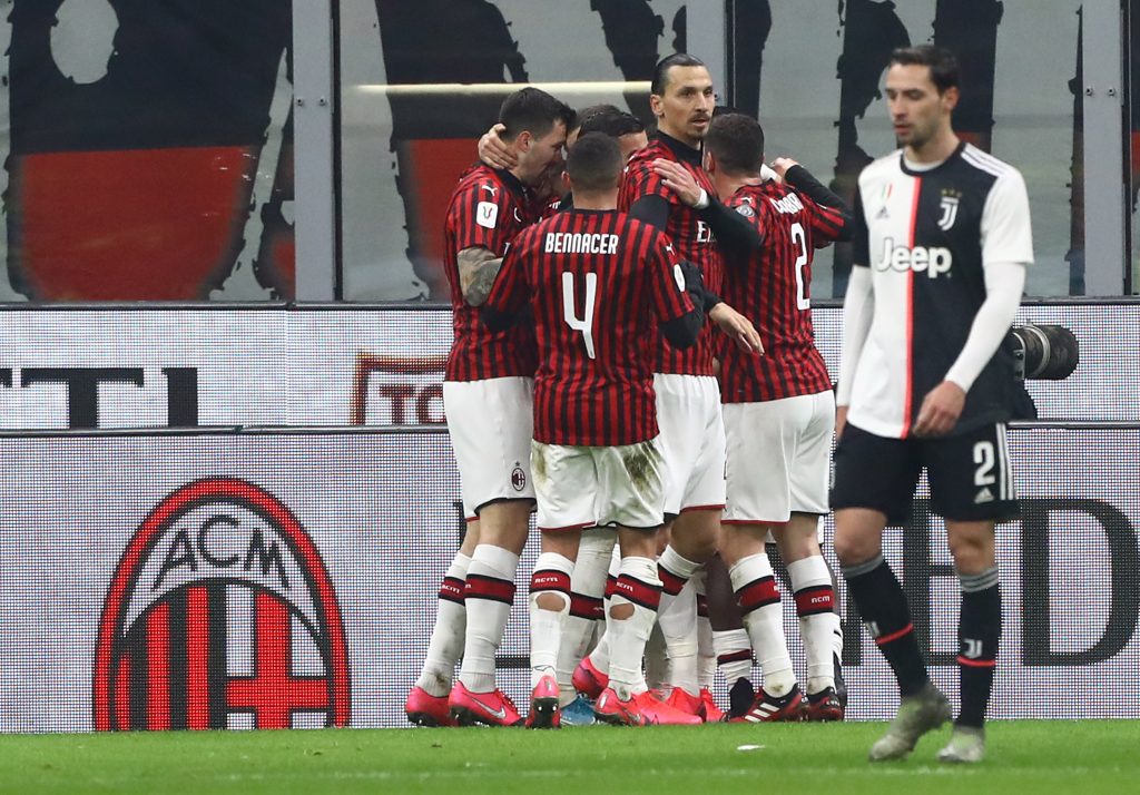 AC Milan v Juventus - Coppa Italia: Semi Final