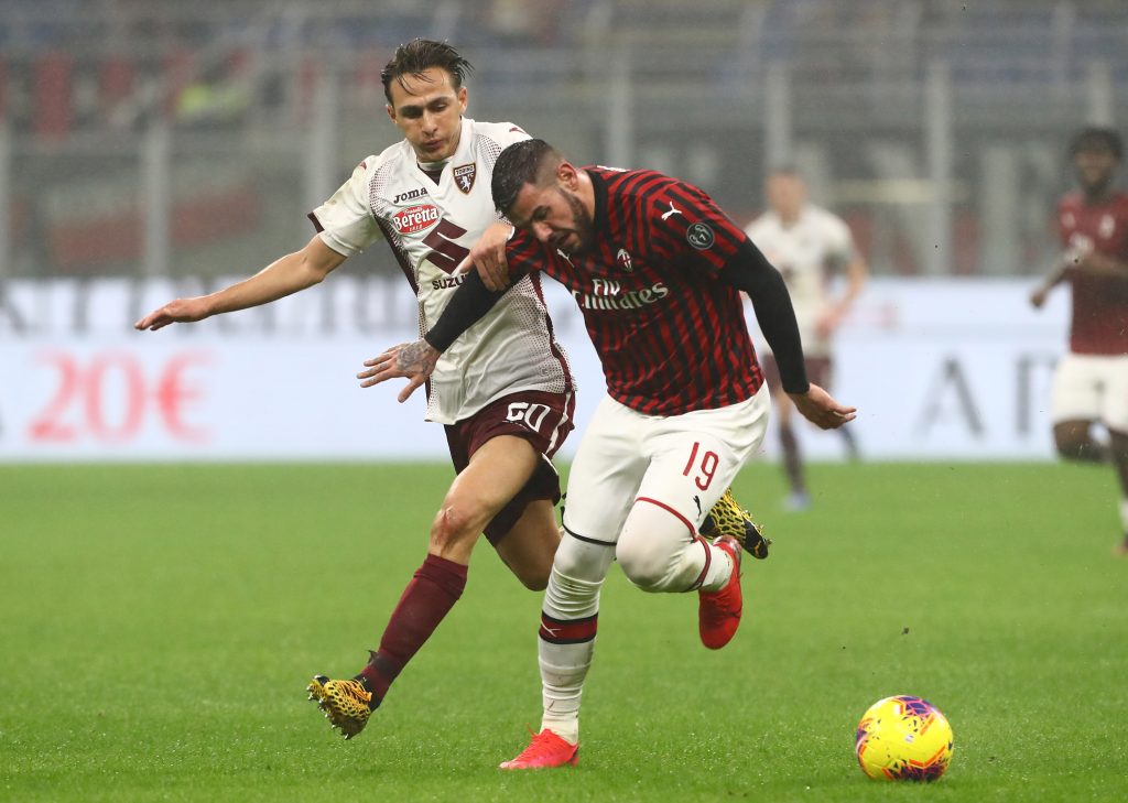 Edera Theo Hernández Milan-Torino