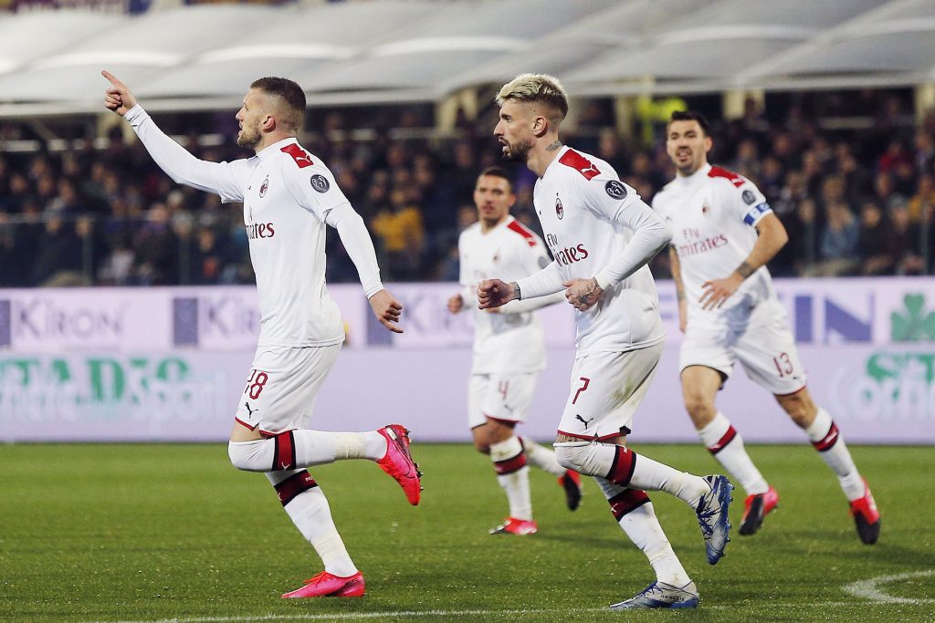 Ante Rebic Fiorentina-Milan
