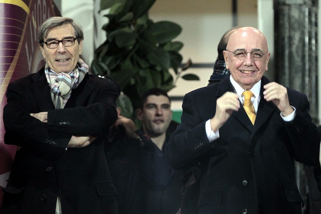 Ariedo Braida Adriano Galliani Milan