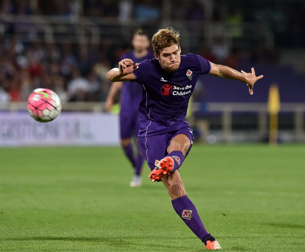 Fiorentina-Milan Marcos Alonso