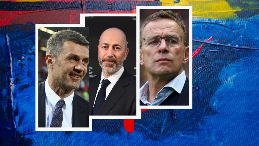 Allenatore Milan: Rangnick divide Maldini e Gazidis