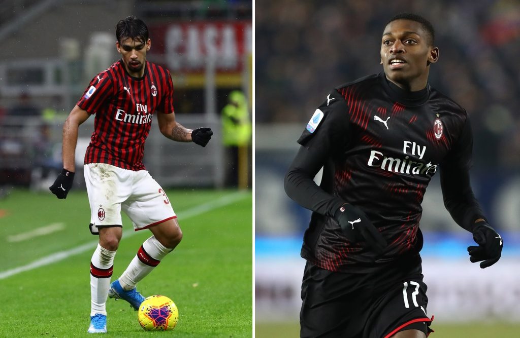 Lucas Paquetà Rafael Leao Milan