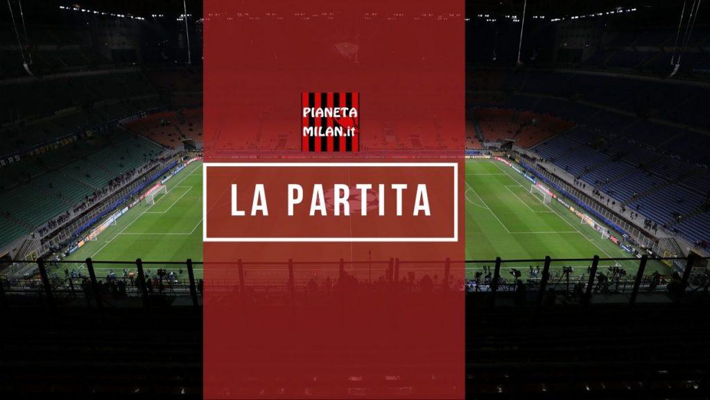 Numeri, Statistiche e Tabellino della partita del Milan