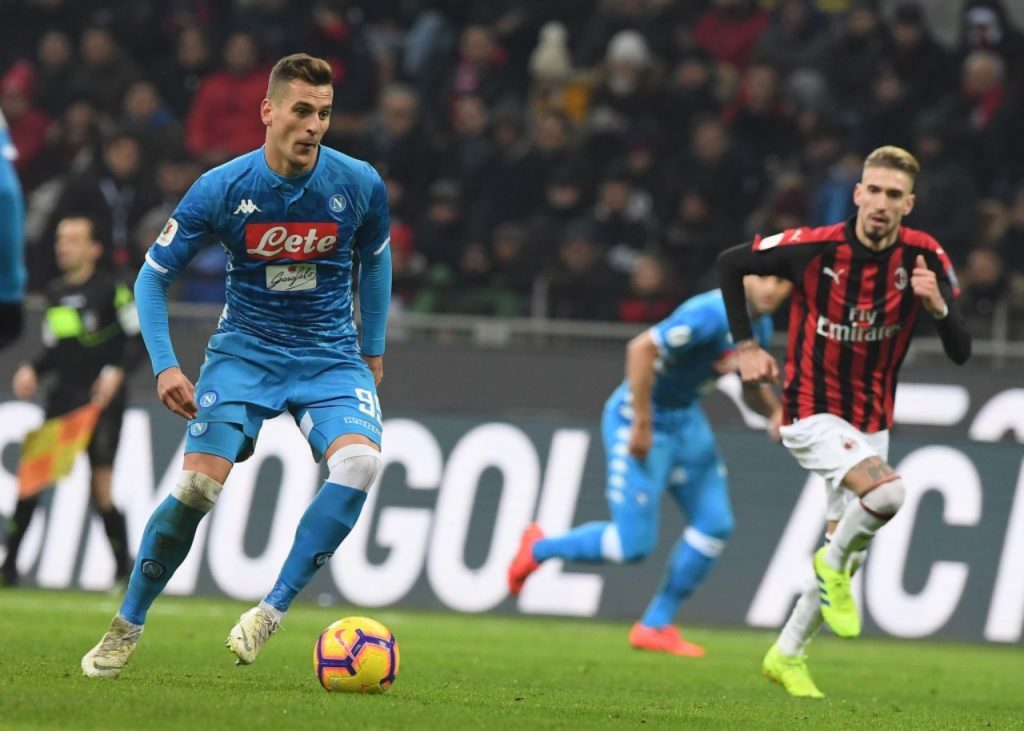 Milik Napoli Milan