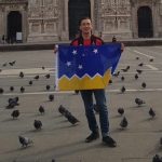 tifoso Milan cileno