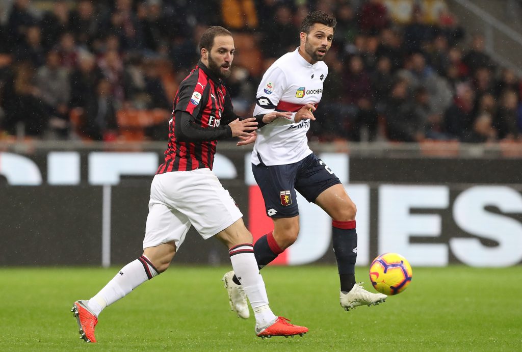 Higuain Milan-Genoa