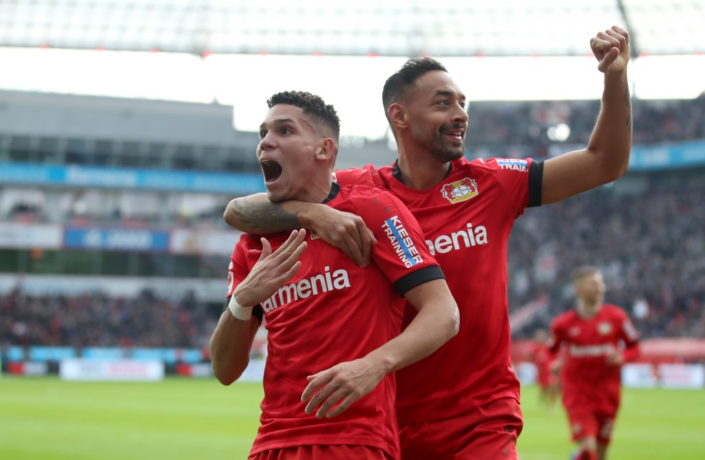 Paulinho Karim Bellarabi Bayer Leverkusen
