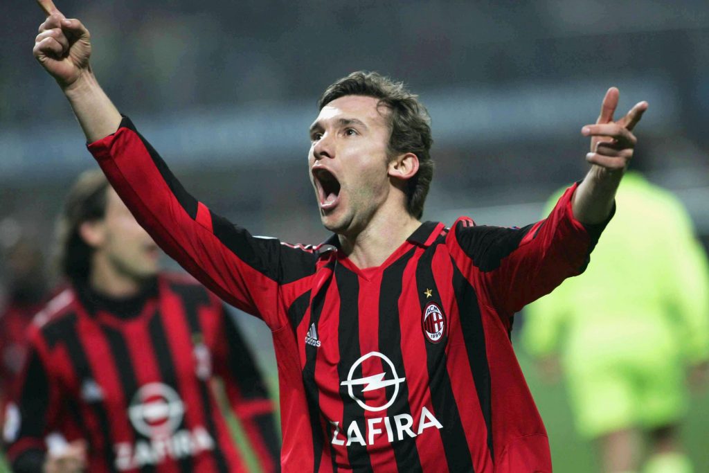 Andriy Shevchenko Milan-Fiorentina 2005-2006