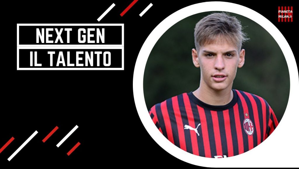 Marco Frigerio, centrocampista Milan Primavera