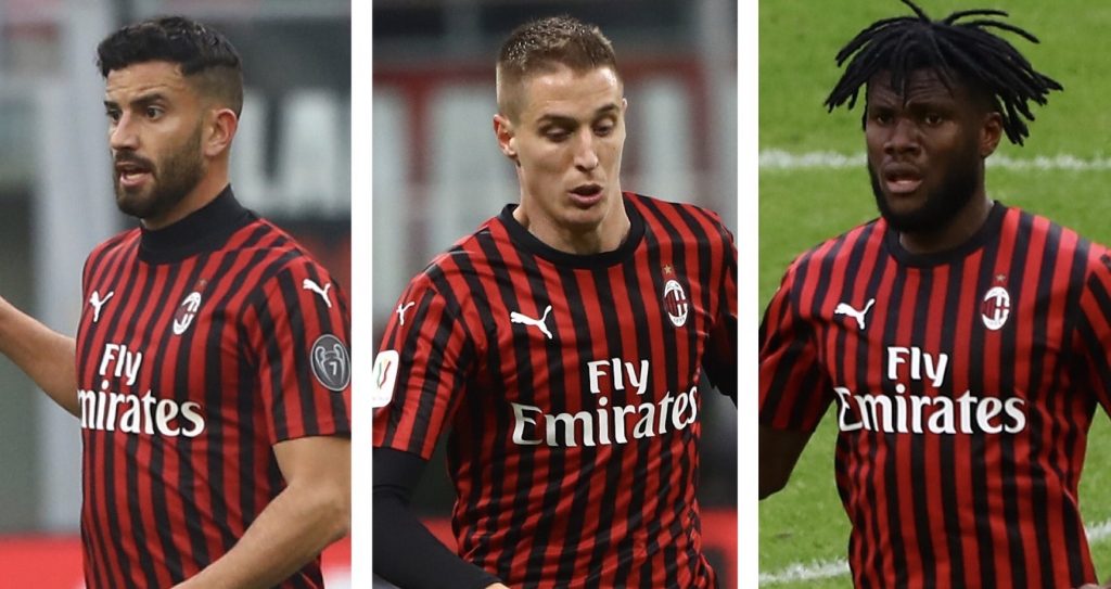 Musacchio Conti Kessie Milan